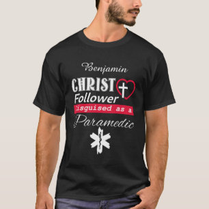 Christus Follower gedegusteerd als een Christelijk T-shirt