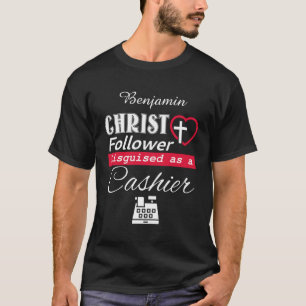 Christus Follower is Christelijk als kashier T-shirt