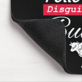 Christus Follower is Christelijk als slager Muismat (Hoek)