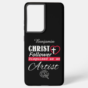 Christus Follower is een artistiek Christelijk Samsung Galaxy Hoesje