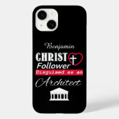 Christus Follower verdacht als architect Christeli Case-Mate iPhone Case (Achterkant)