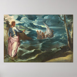 Christus Galilee - Jacopo Tintoretto Fine Art Post Poster