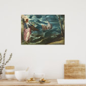 Christus Galilee - Jacopo Tintoretto Fine Art Post Poster (Keuken)