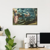 Christus Galilee - Jacopo Tintoretto Fine Art Post Poster (Thuiskantoor)