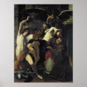 Christus Geadoreerd door Angels, St. Sebastian Poster (Voorkant)
