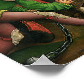 Christus gearresteerd in de tuin van Gethsemane Poster (Hoek)