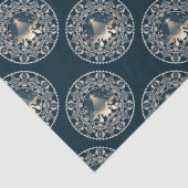 Christus Geboorte Ster van Wonder Polka Dot Mandal Tissuepapier (Detail)