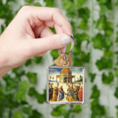 Christus geeft de sleutels aan Sint-Pieter Sleutelhanger (Hand)