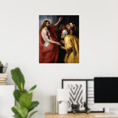 Christus geeft de sleutels van de hemel aan Petrus Poster (Thuiskantoor)