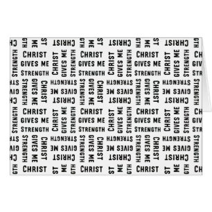 Christus geeft mij kracht Parakaleo kaart