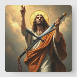 Christus geeft wandklok terug