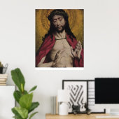 Christus gekropen met thorns poster (Thuiskantoor)