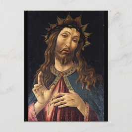 Christus Gekruid met Thorns door Botticelli Briefkaart
