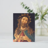 Christus Gekruid met Thorns door Sandro Botticelli Briefkaart (Staand voorkant)