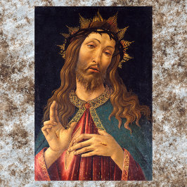 Christus Gekruid met Thorns door Sandro Botticelli Poster