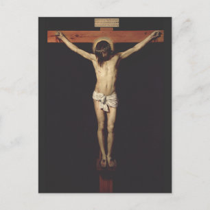 Christus gekruisigd door Diego Velazquez Briefkaart