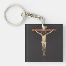 Christus gekruisigd door Diego Velazquez Sleutelhanger