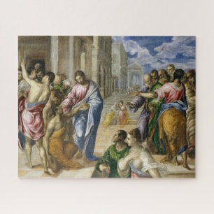 Christus geneest de blinde El Greco Legpuzzel