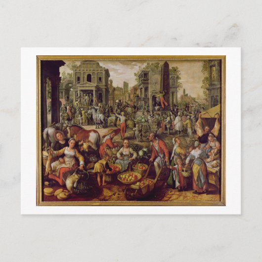 Christus getoond aan het volk briefkaart (Voorkant)
