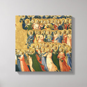 Christus Glorified in the Court of Heaven Canvas Afdruk