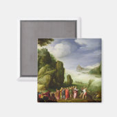 Christus Healing the Possoned of Gerasa, 1608 Magneet (Voorkant / Achterkant)