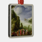 Christus Healing the Possoned of Gerasa, 1608 Metalen Ornament (Rechts)