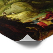 Christus Healing the Possoned of Gerasa, 1608 Poster (Hoek)