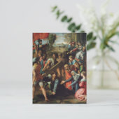 Christus Herfsten op weg naar Calvariatie door Rap Briefkaart (Staand voorkant)