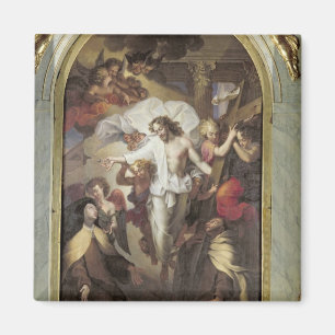 Christus herurrecteerd magneet