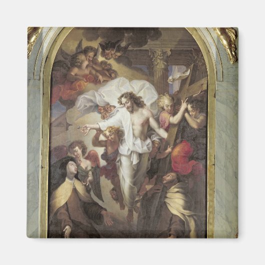 Christus herurrecteerd magneet (Voorkant)