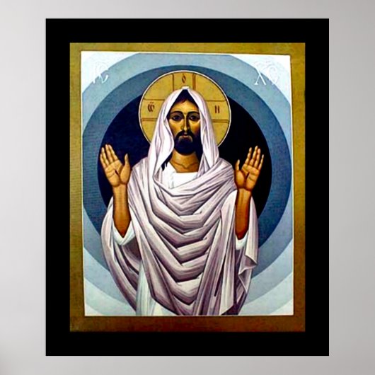 Christus Herurrectie Nieuw Poster (Voorkant)