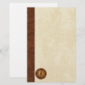 Christus het Christelijke pictogram van de Pantakr Briefpapier (Voorkant / Achterkant)