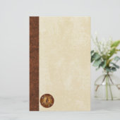 Christus het Christelijke pictogram van de Pantakr Briefpapier (Staand voorkant)