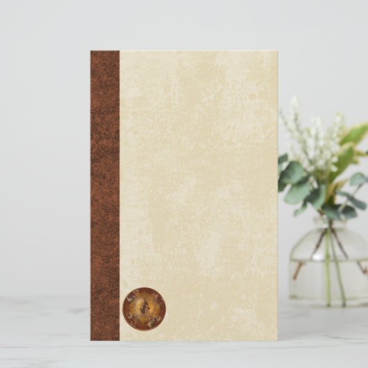 Christus het Christelijke pictogram van de Pantakr Briefpapier (Staand voorkant)