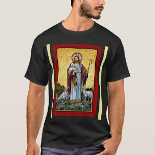 CHRISTUS, HET GOEDE HERDER MOZAÏEK T-SHIRT