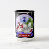 Christus het Lam heeft de Mok van de koffie doen o (Center)