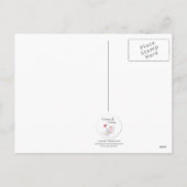 Christus het Lam Pasen Inspirerend Briefkaart (Achterkant)