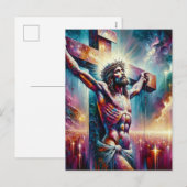 CHRISTUS HET LICHT FEESTDAGENKAART (Voorkant / Achterkant)