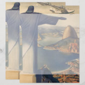 Christus het Redeemer-beeld, Rio de Janeiro, Brazi (Voorkant / Achterkant)