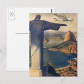 Christus het Redeemer-beeld, Rio de Janeiro, Brazi Briefkaart (Voorkant / Achterkant)