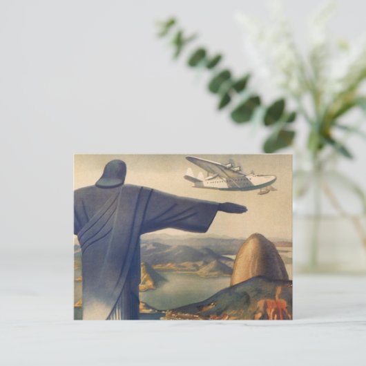 Christus het Redeemer-beeld, Rio de Janeiro, Brazi Briefkaart (Staand voorkant)
