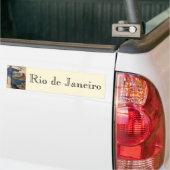 Christus het Redeemer-beeld, Rio de Janeiro, Brazi Bumpersticker (Op Truck)