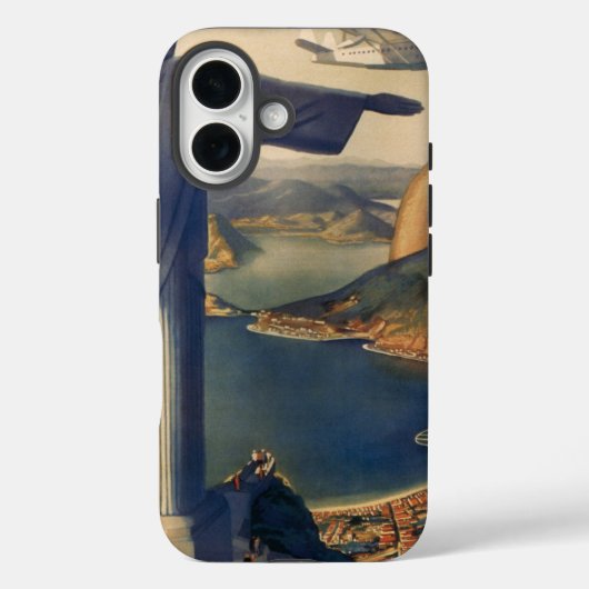 Christus het Redeemer-beeld, Rio de Janeiro, Brazi Case-Mate iPhone Case (Achterkant)