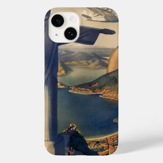 Christus het Redeemer-beeld, Rio de Janeiro, Brazi Case-Mate iPhone Case (Achterkant)