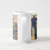 Christus het Redeemer-beeld, Rio de Janeiro, Brazi Grote Koffiekop (Achterkant)