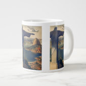 Christus het Redeemer-beeld, Rio de Janeiro, Brazi Grote Koffiekop (Voorkant rechts)