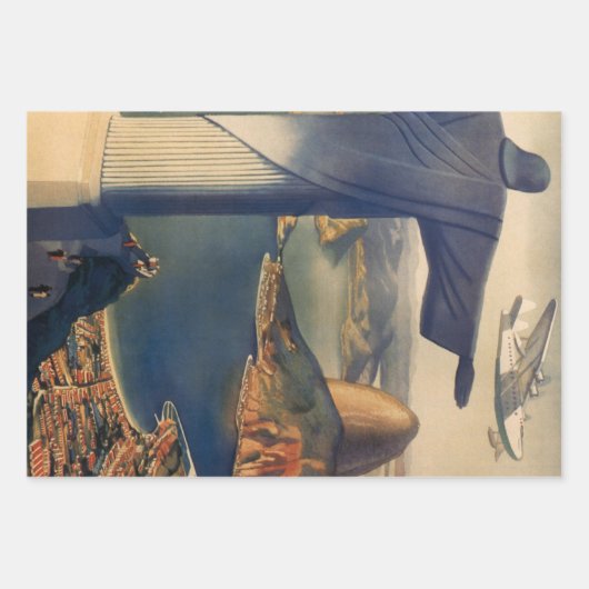 Christus het Redeemer-beeld, Rio de Janeiro, Brazi Inpakpapier Vel (Voorkant 2)