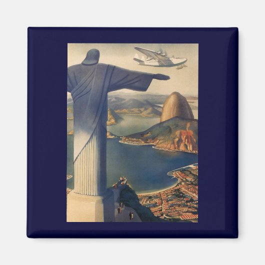 Christus het Redeemer-beeld, Rio de Janeiro, Brazi Magneet (Voorkant)