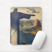 Christus het Redeemer-beeld, Rio de Janeiro, Brazi Muismat (Met muis)