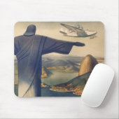 Christus het Redeemer-beeld, Rio de Janeiro, Brazi Muismat (Met muis)